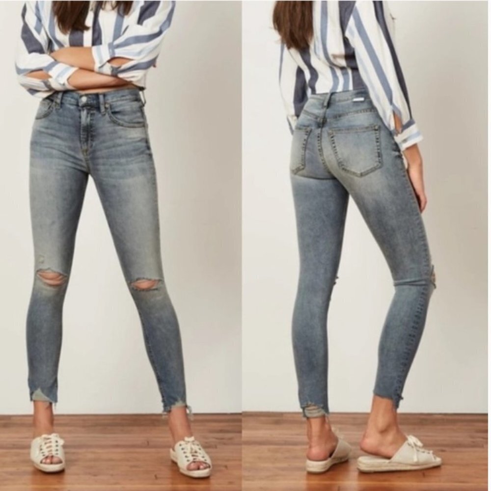 Boyish Donny High-Waisted Jeans in A Fist Full of Dollars
